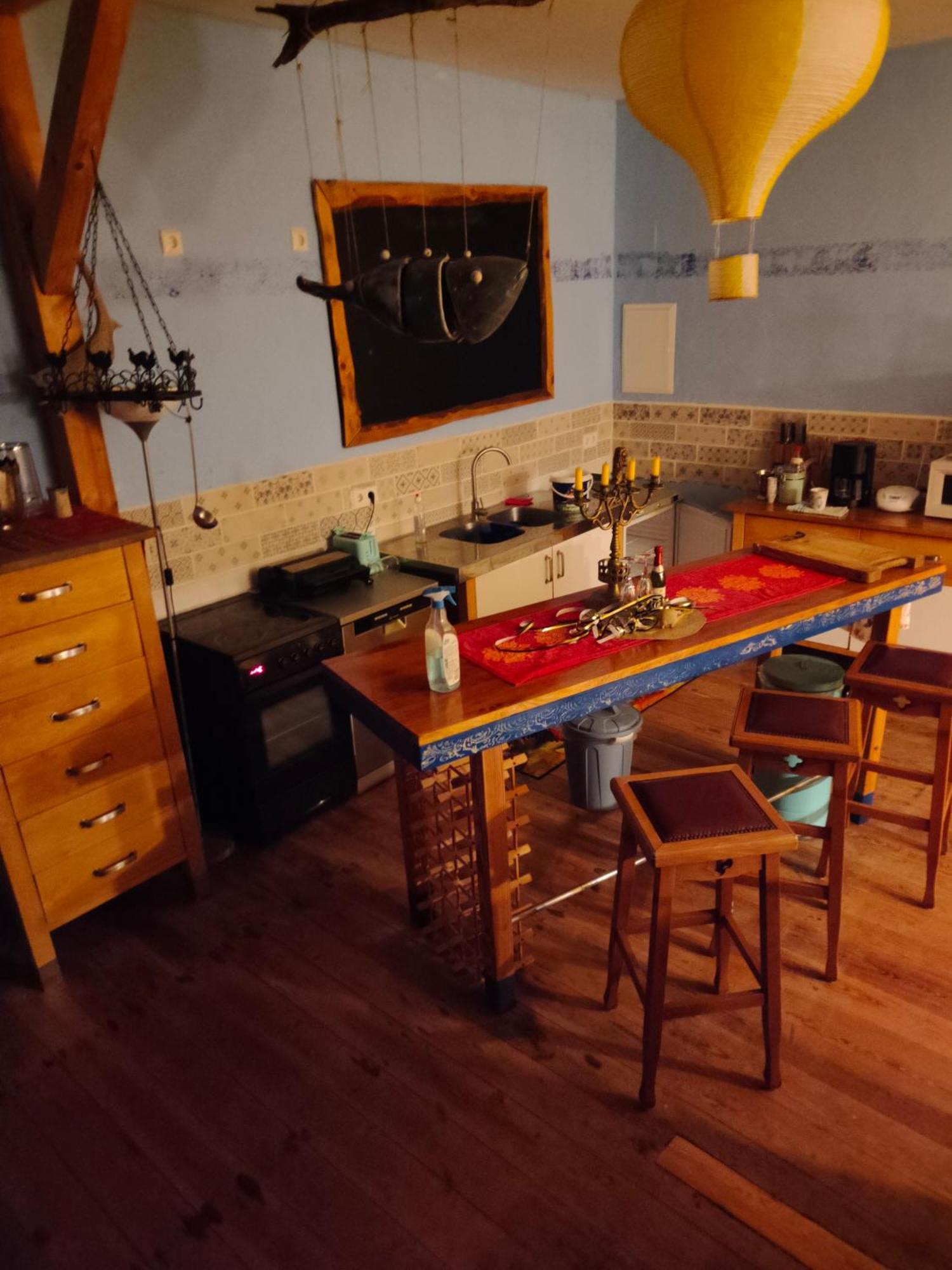Gutshaus Im Gruenen Apartment Poseritz Bagian luar foto